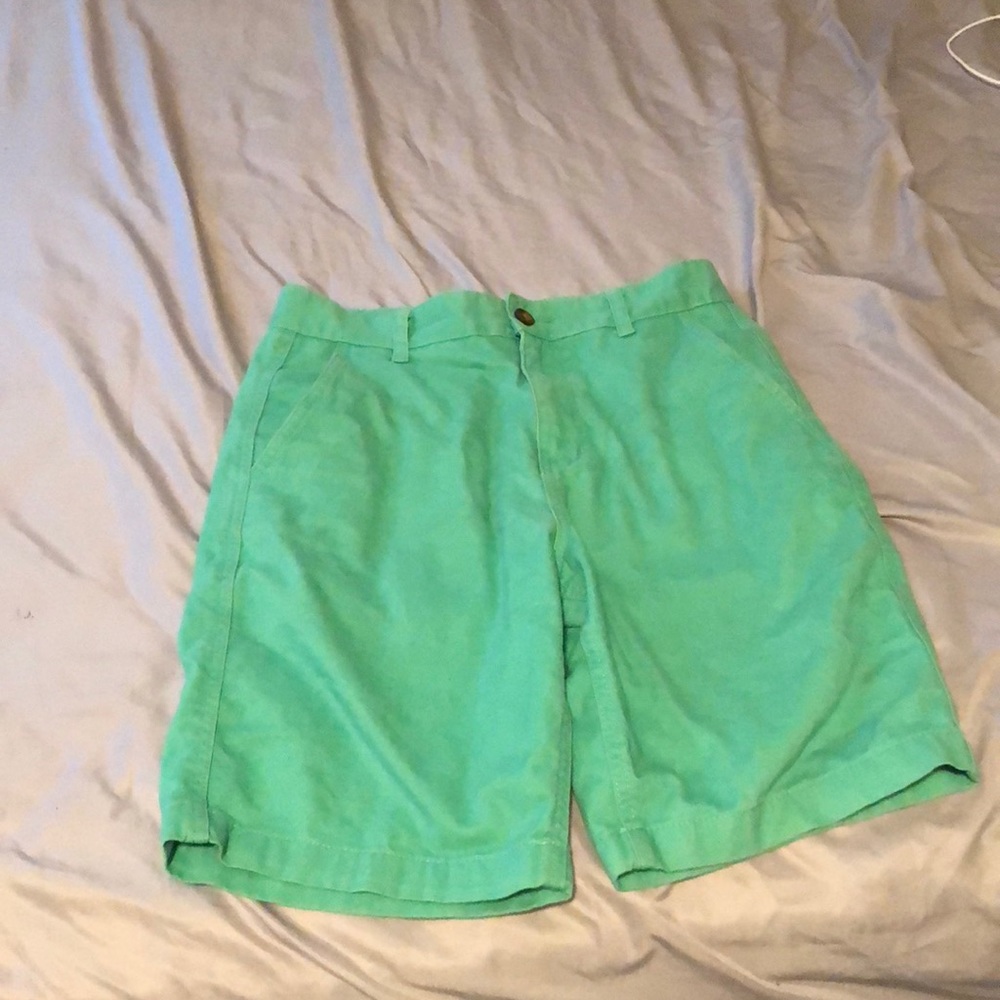 Green cardigan shorts
